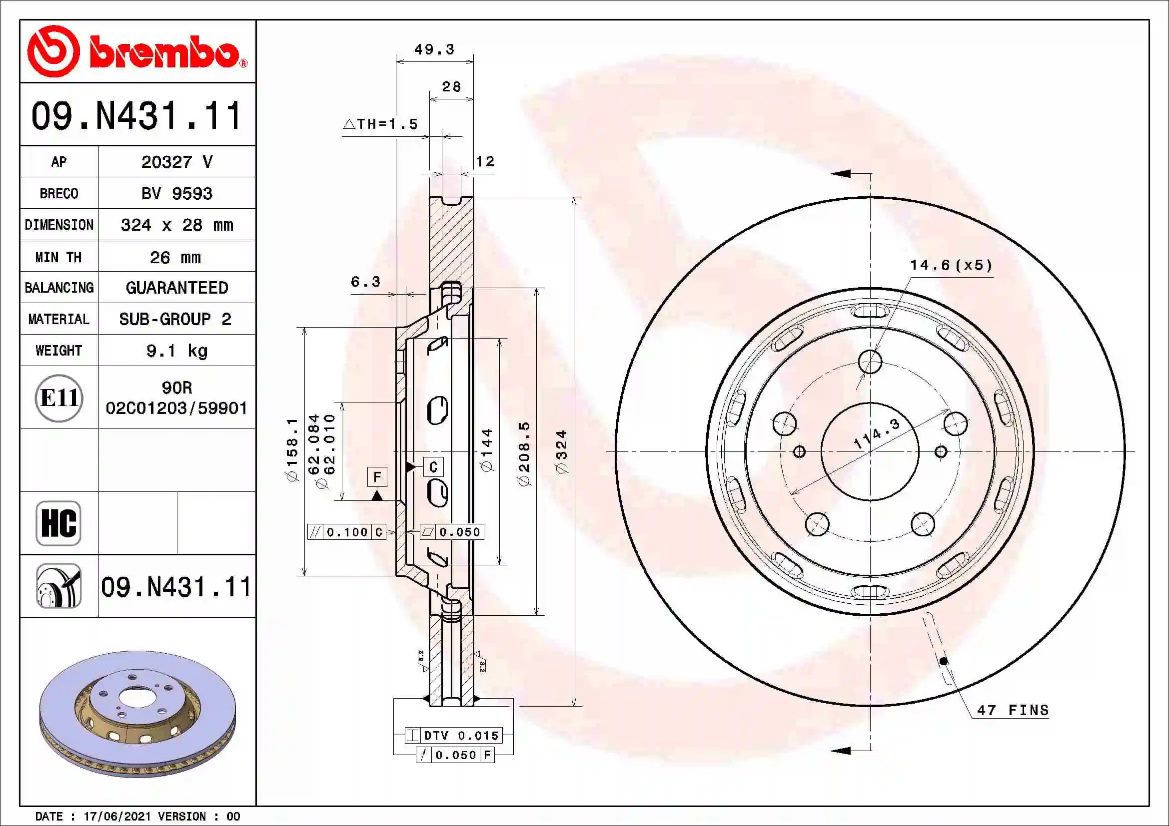 Disc frana