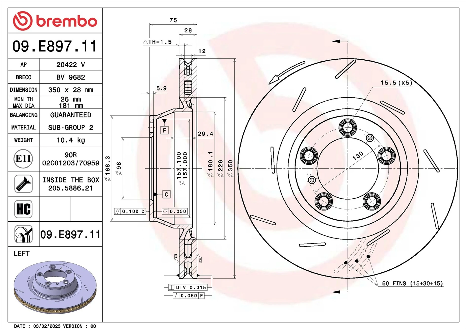 Disc frana