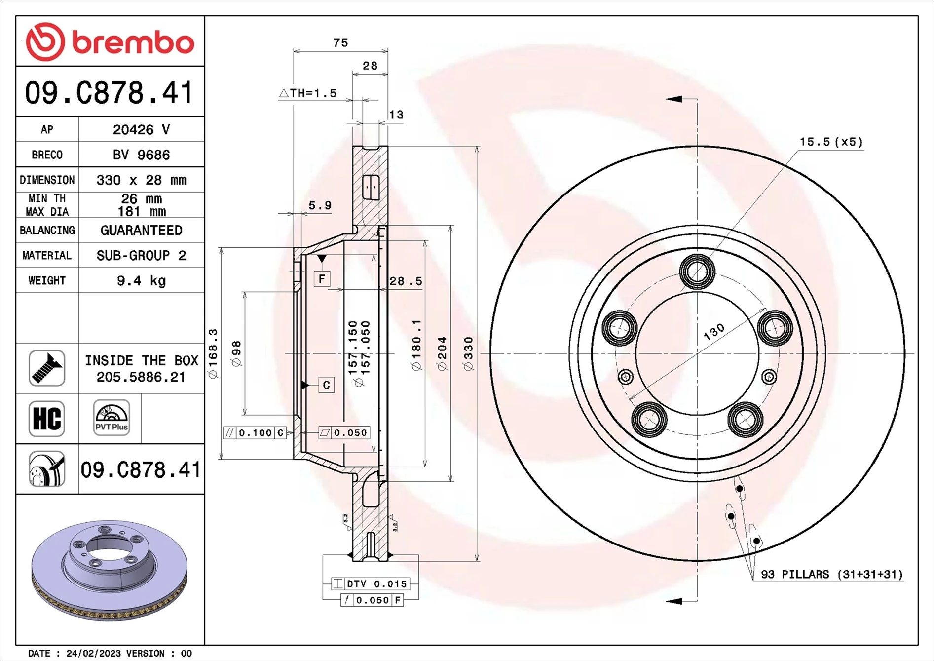 Disc frana