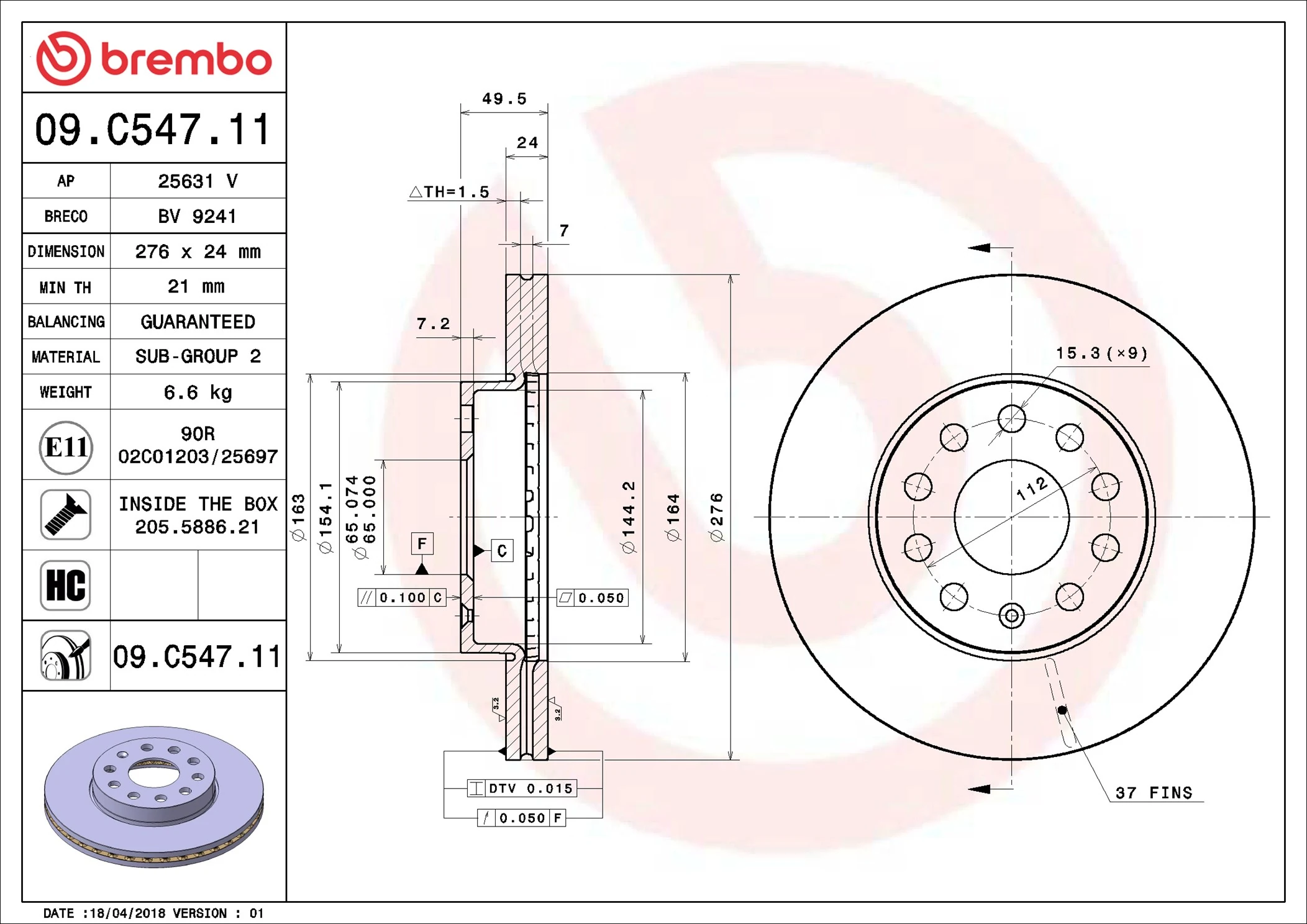 Disc frana