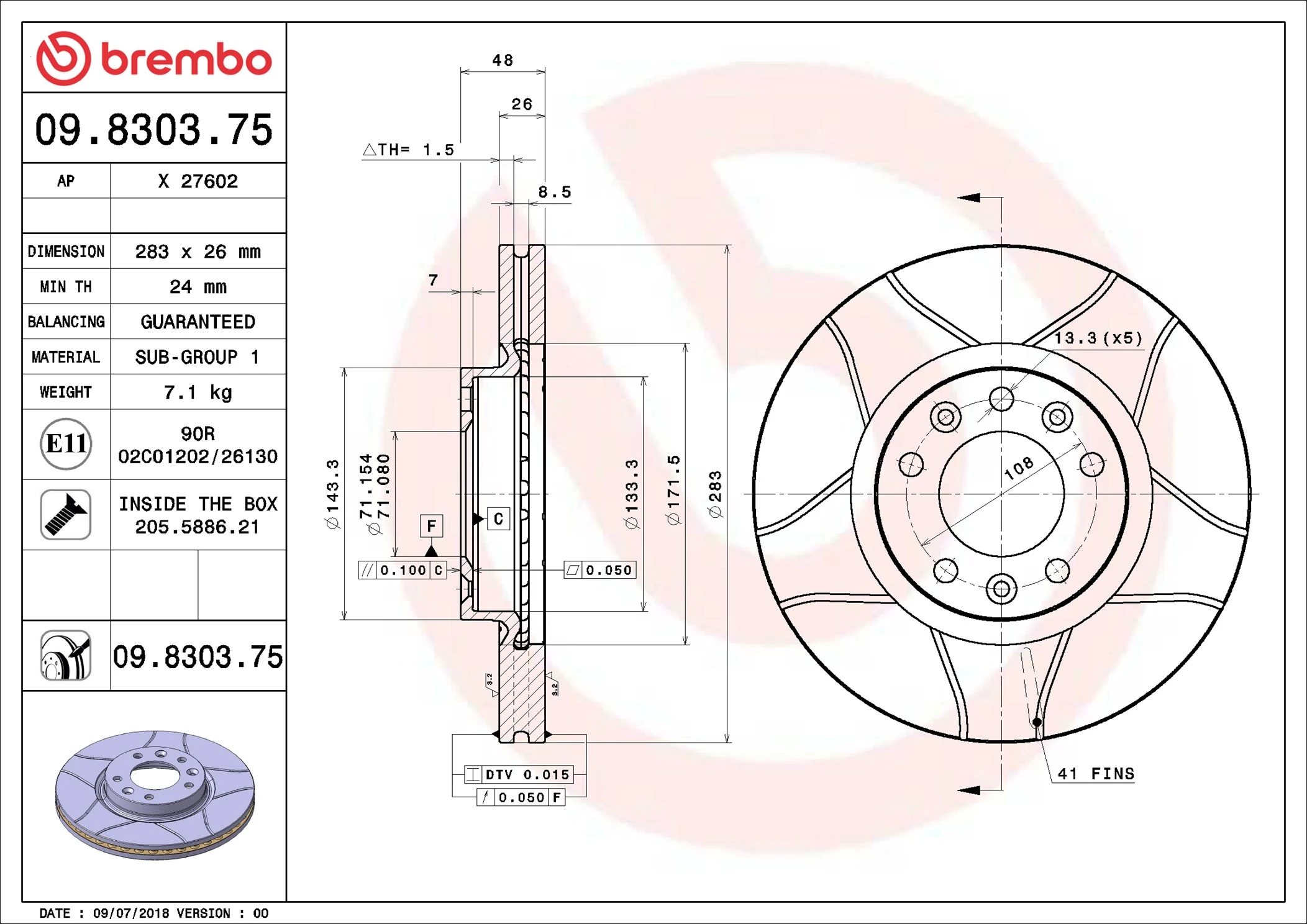 Disc frana