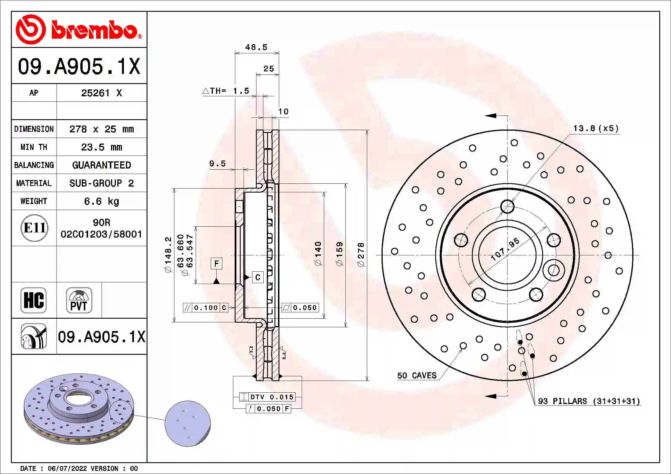 Disc frana