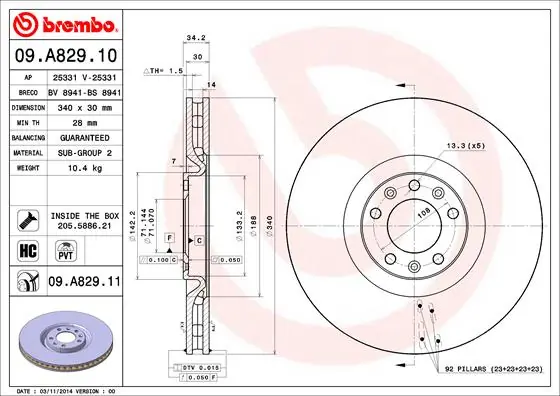 Disc frana