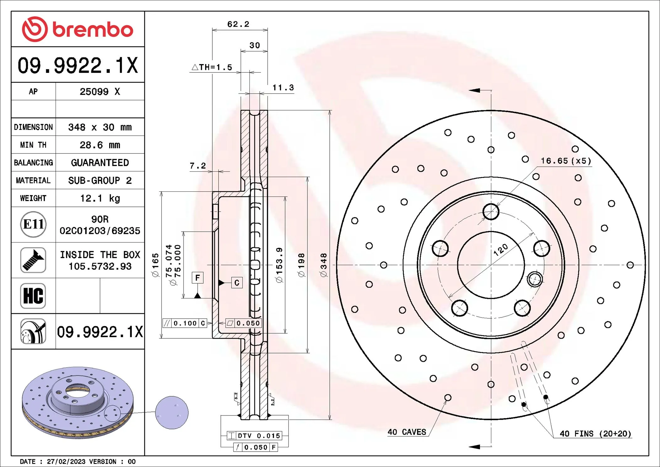 Disc frana