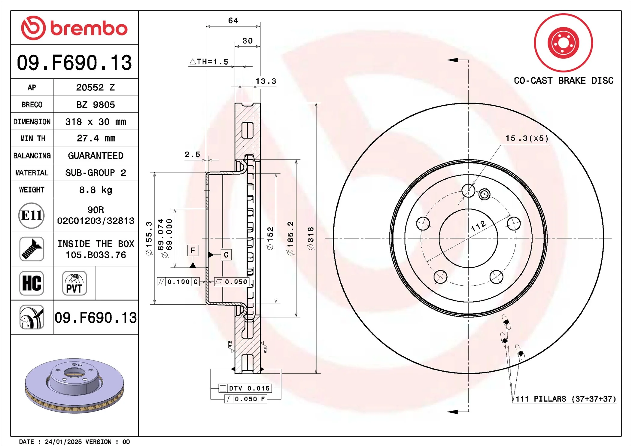 Disc frana