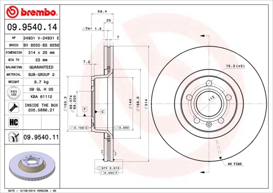 Disc frana