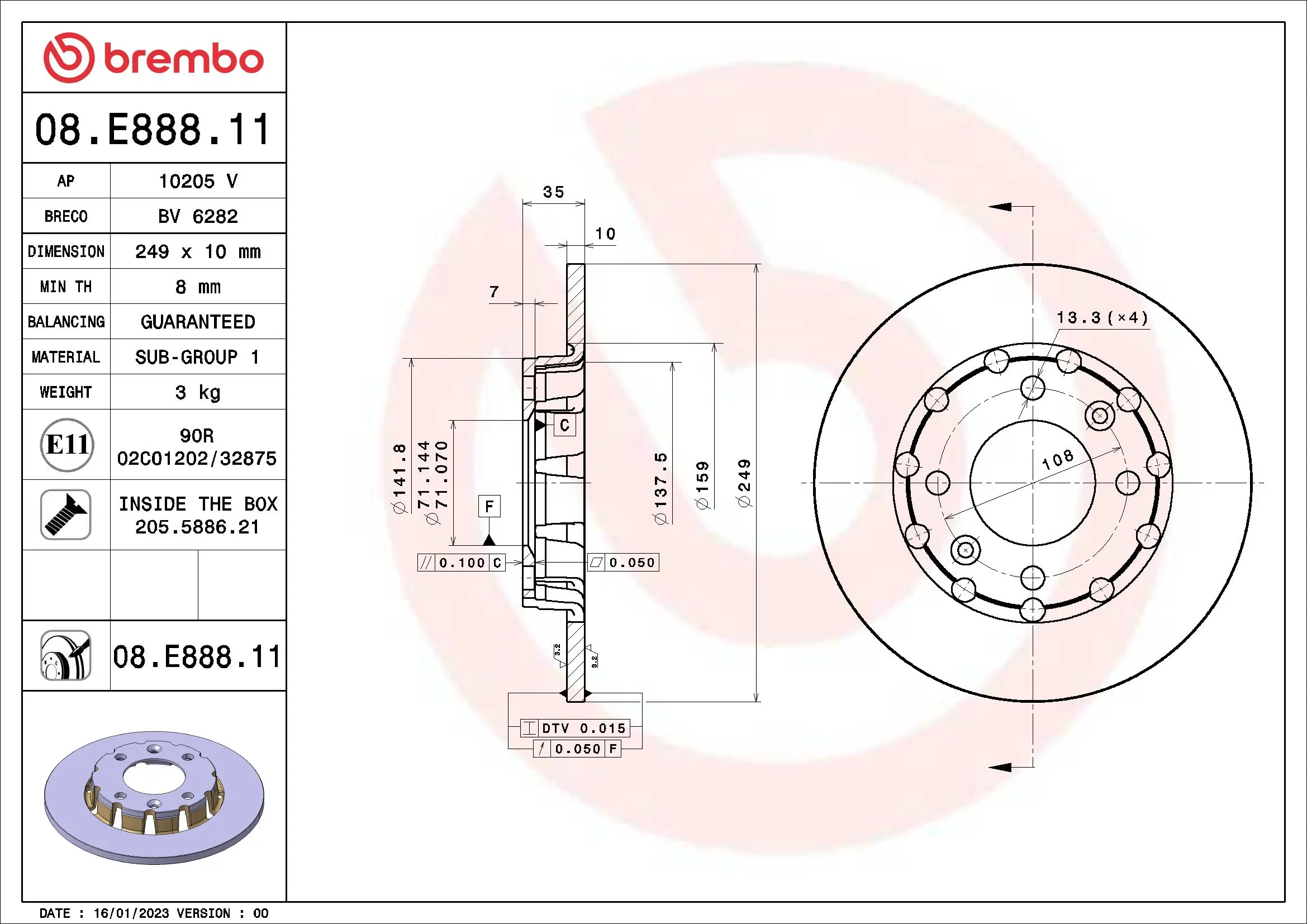 Disc frana