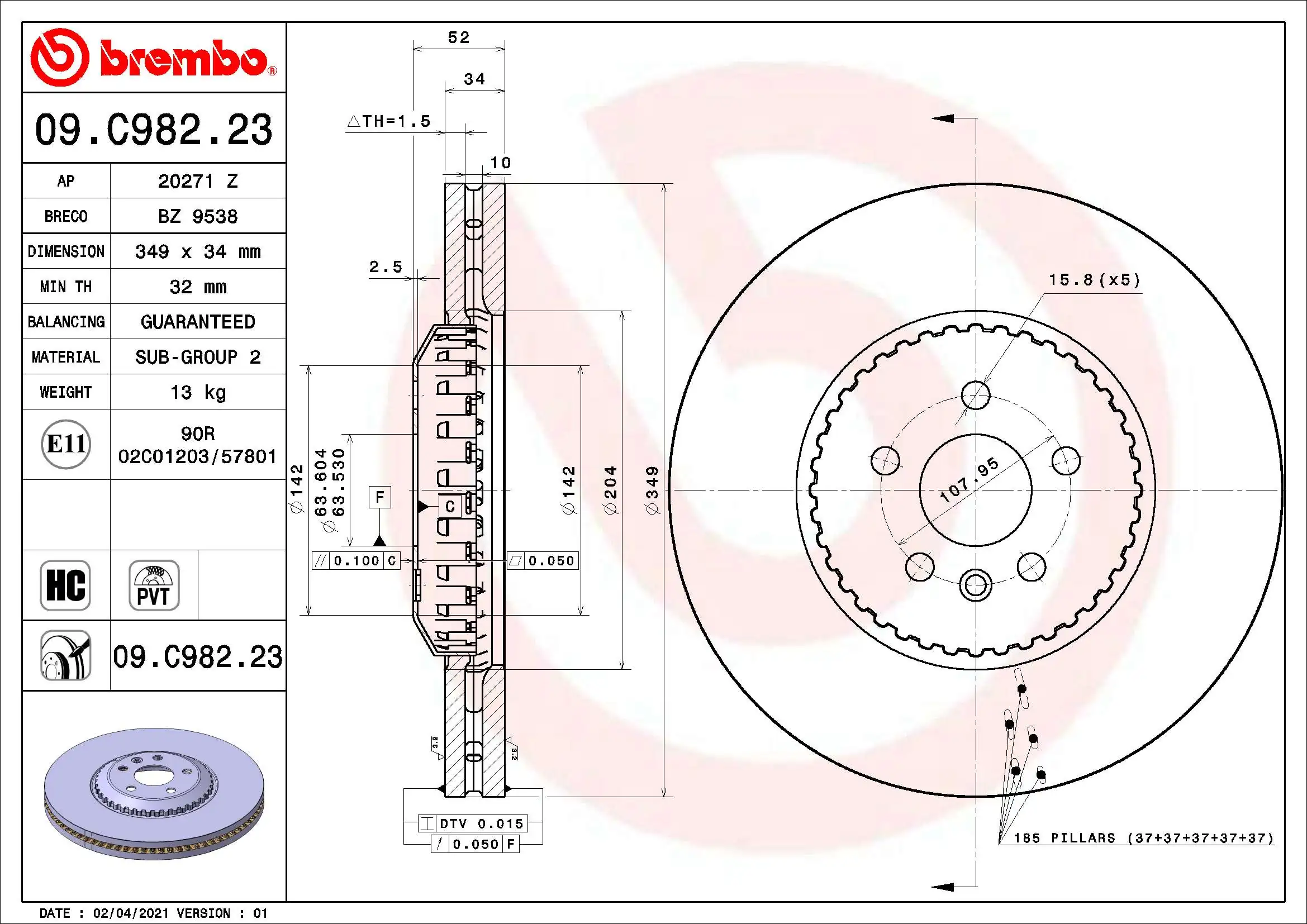 Disc frana
