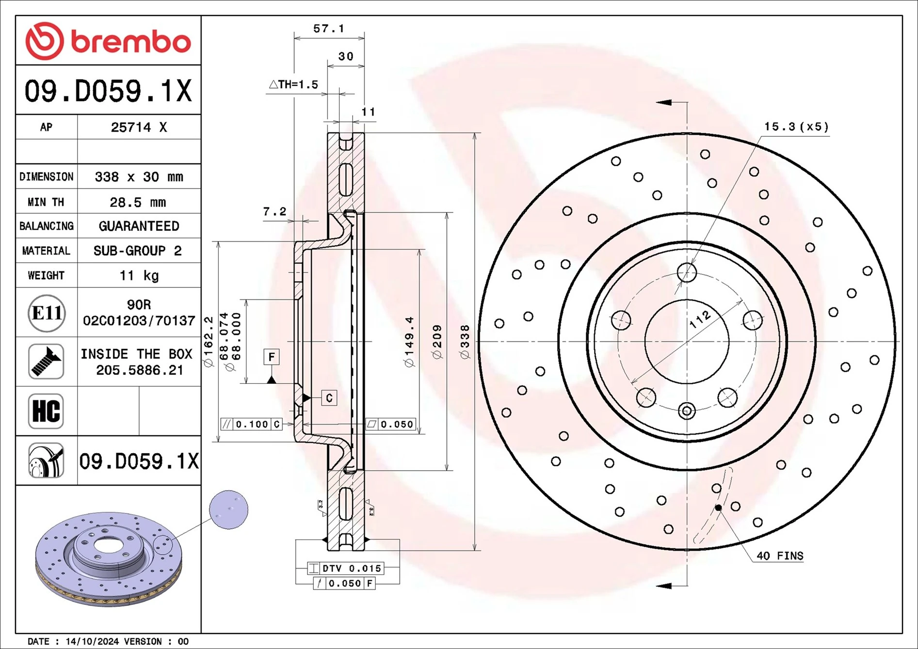 Disc frana