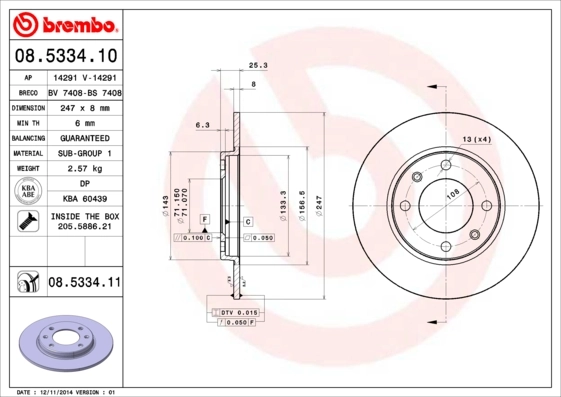 Disc frana