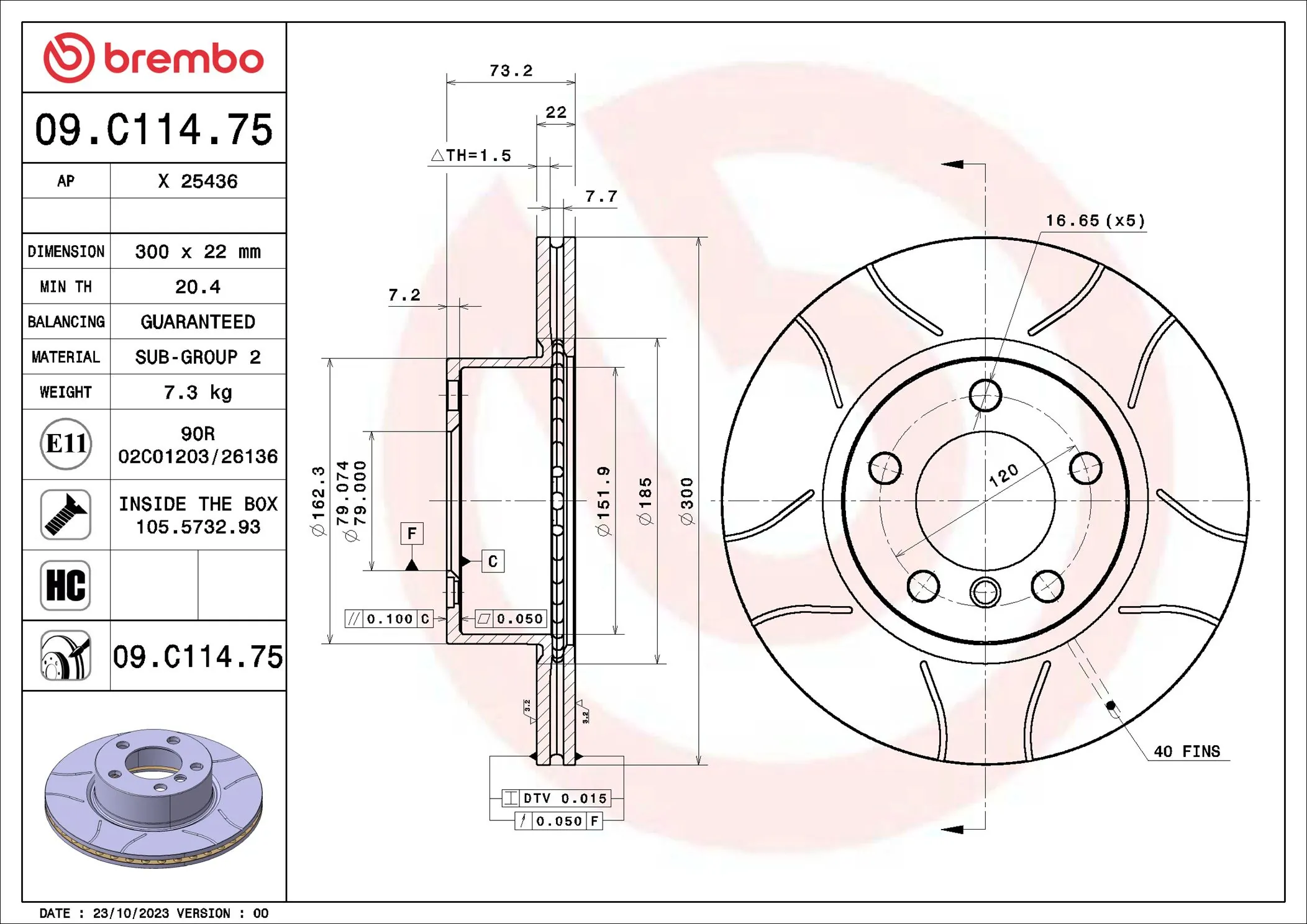 Disc frana