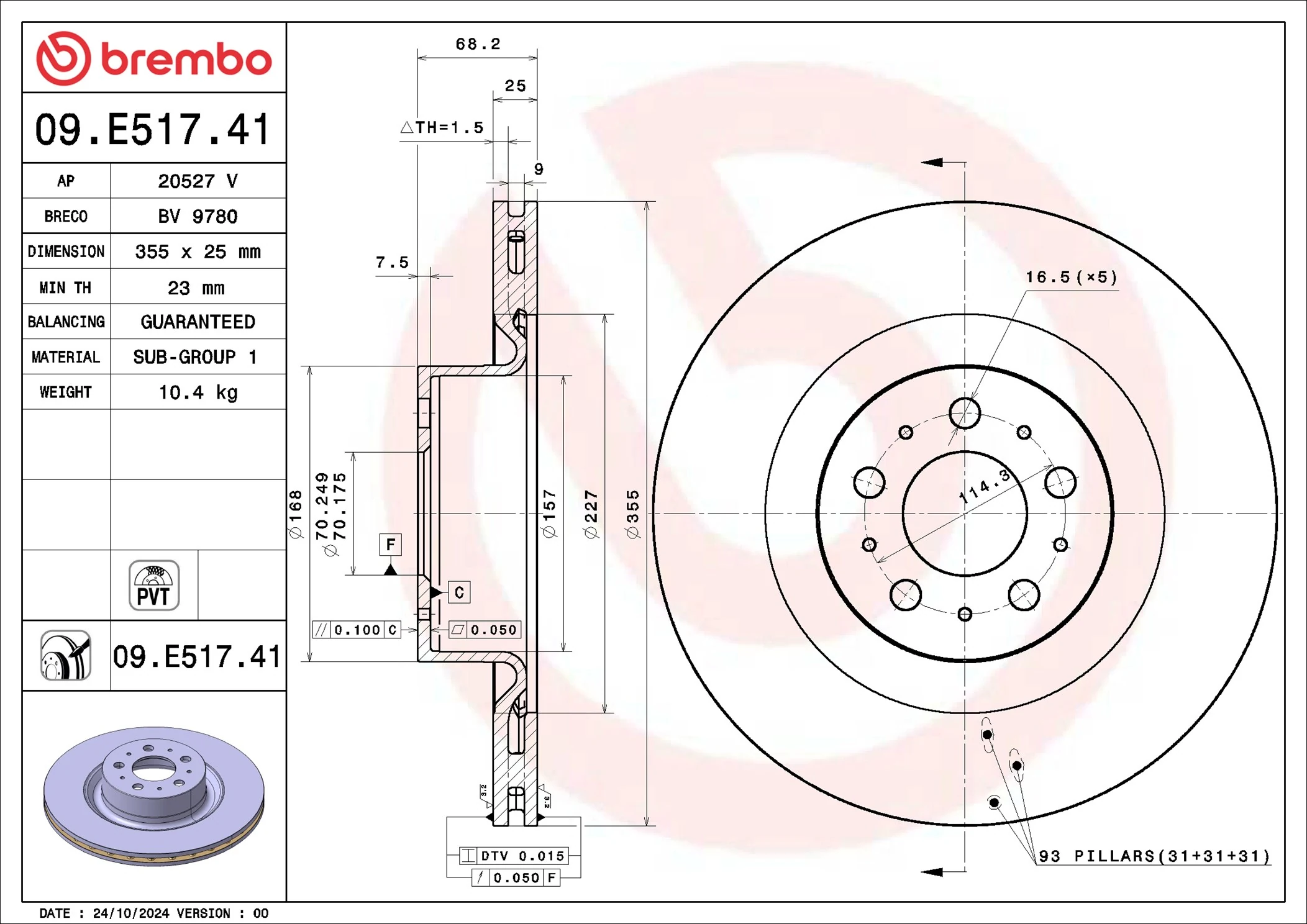Disc frana