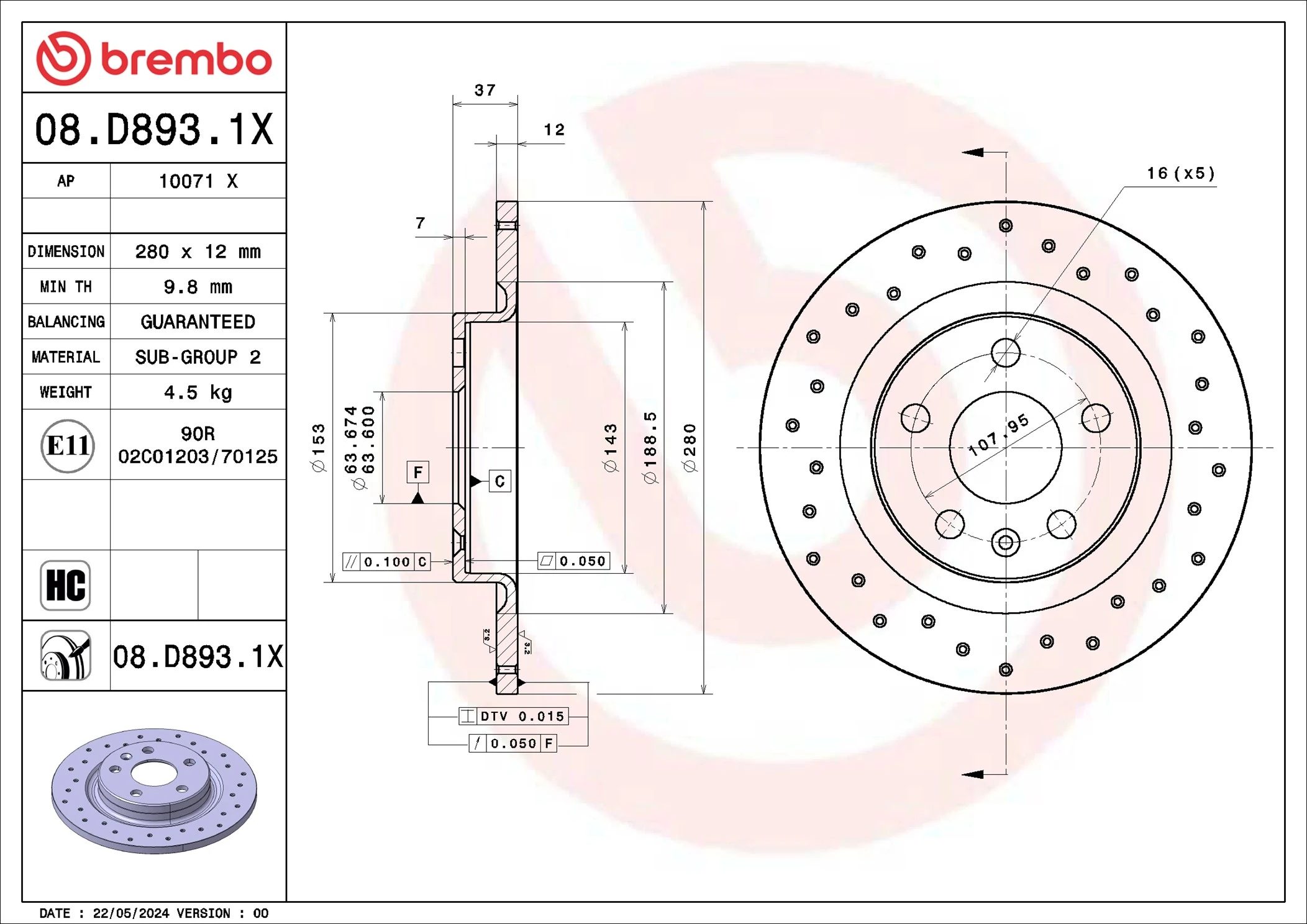Disc frana