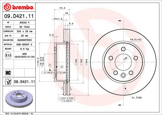 Disc frana
