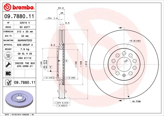 Disc frana