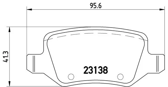 Set placute frana