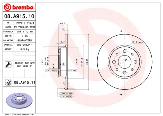 Disc frana