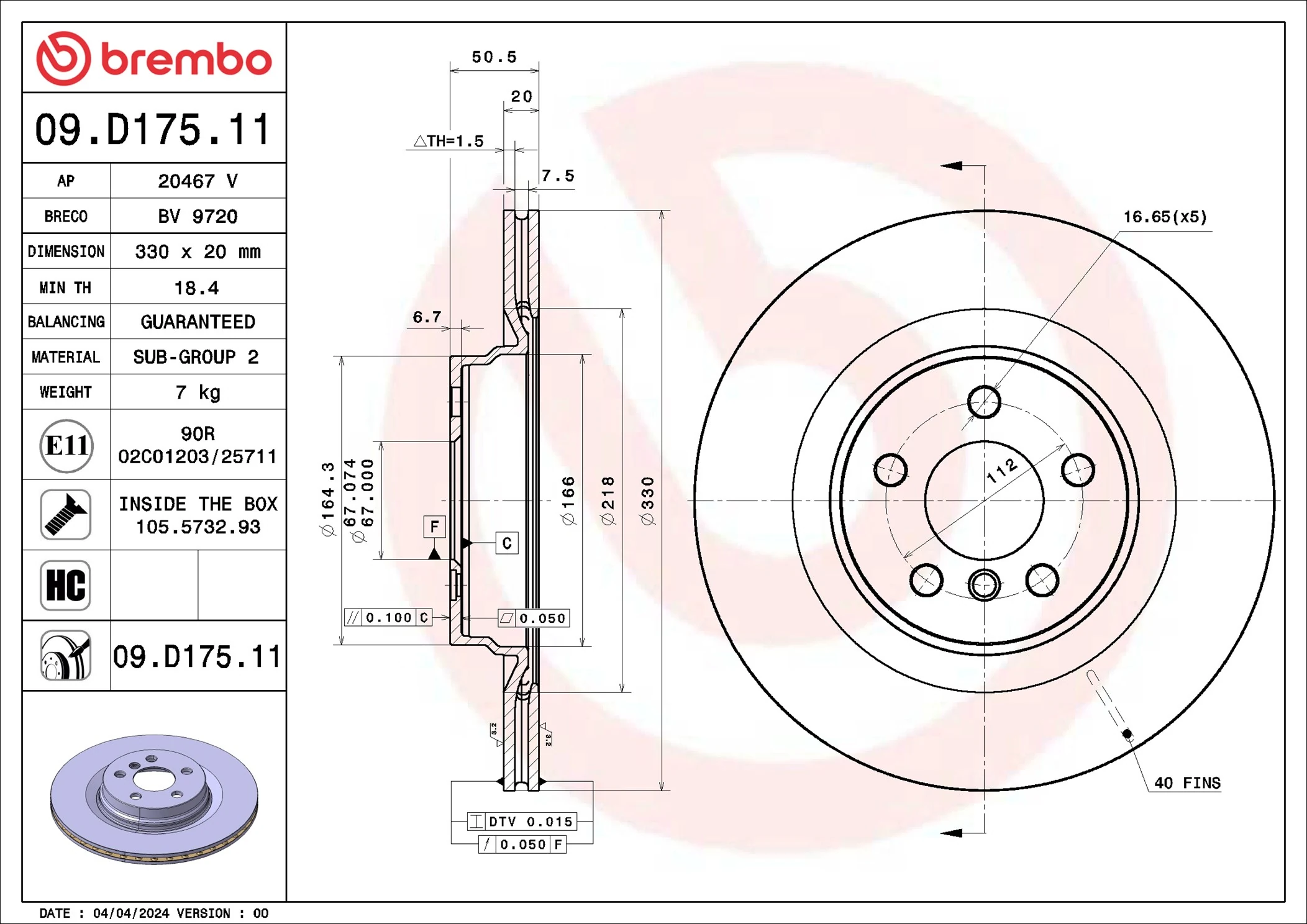Disc frana