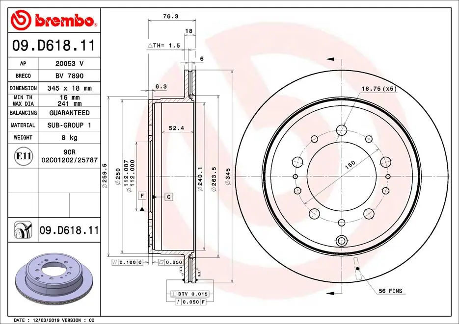 Disc frana