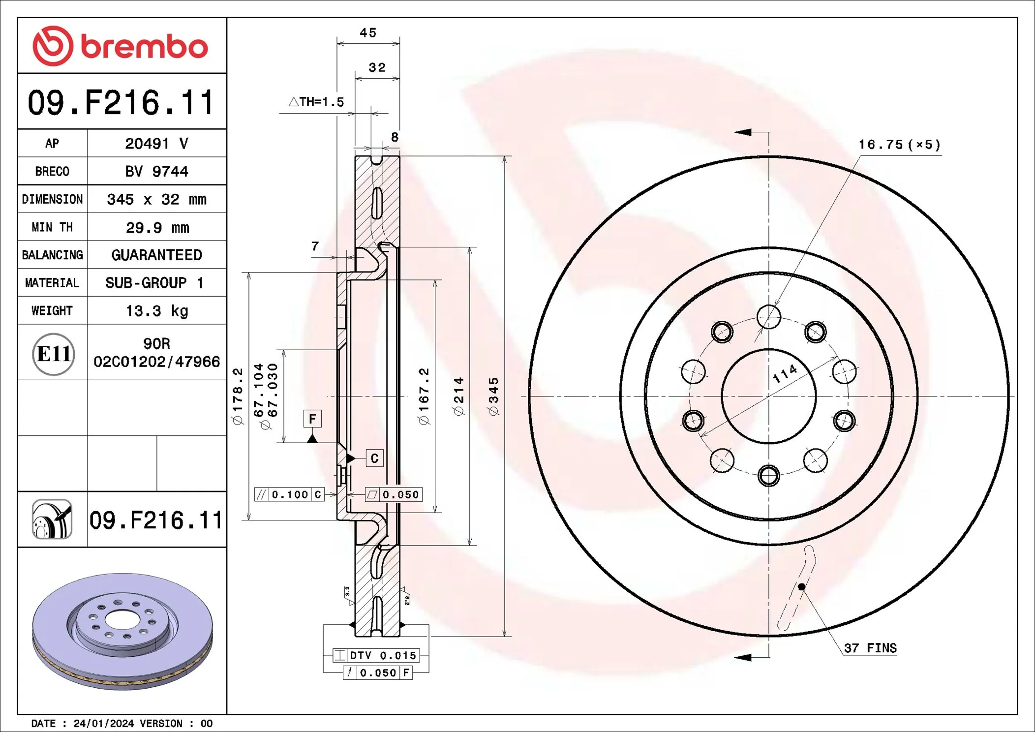 Disc frana