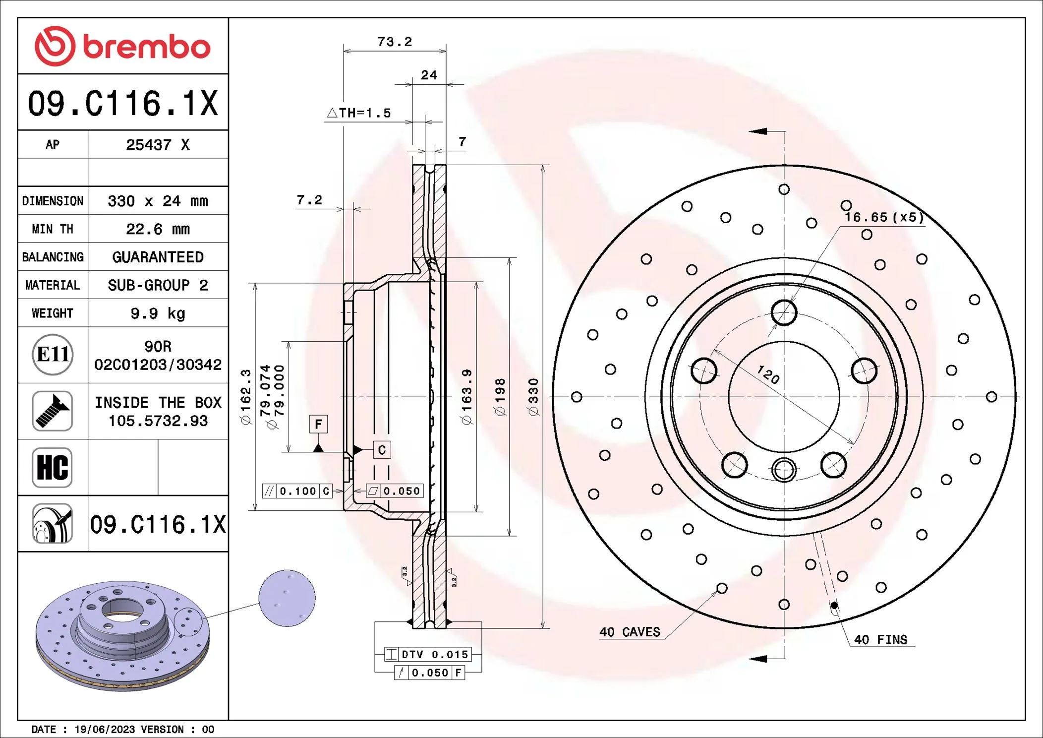 Disc frana