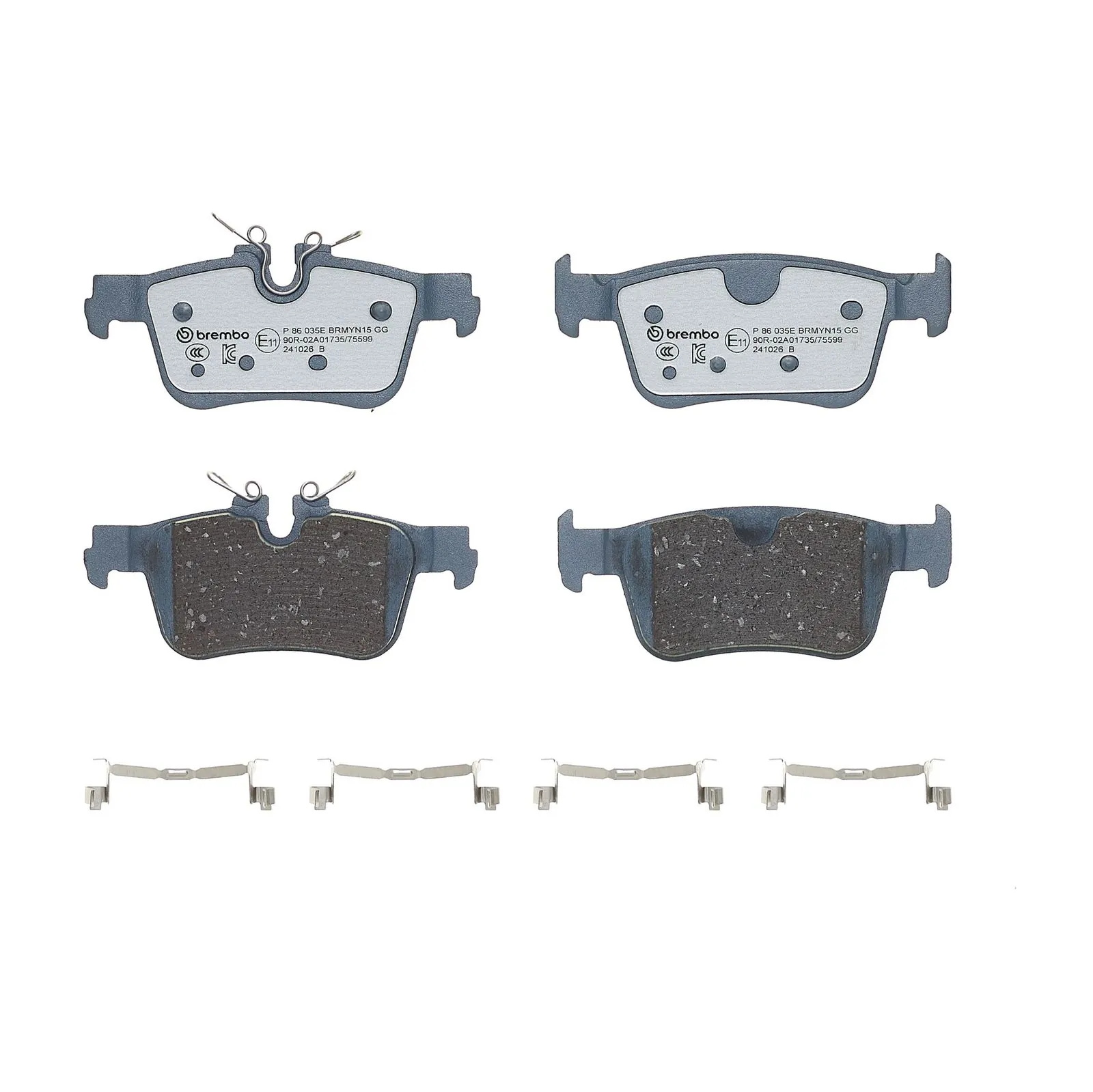Set placute frana