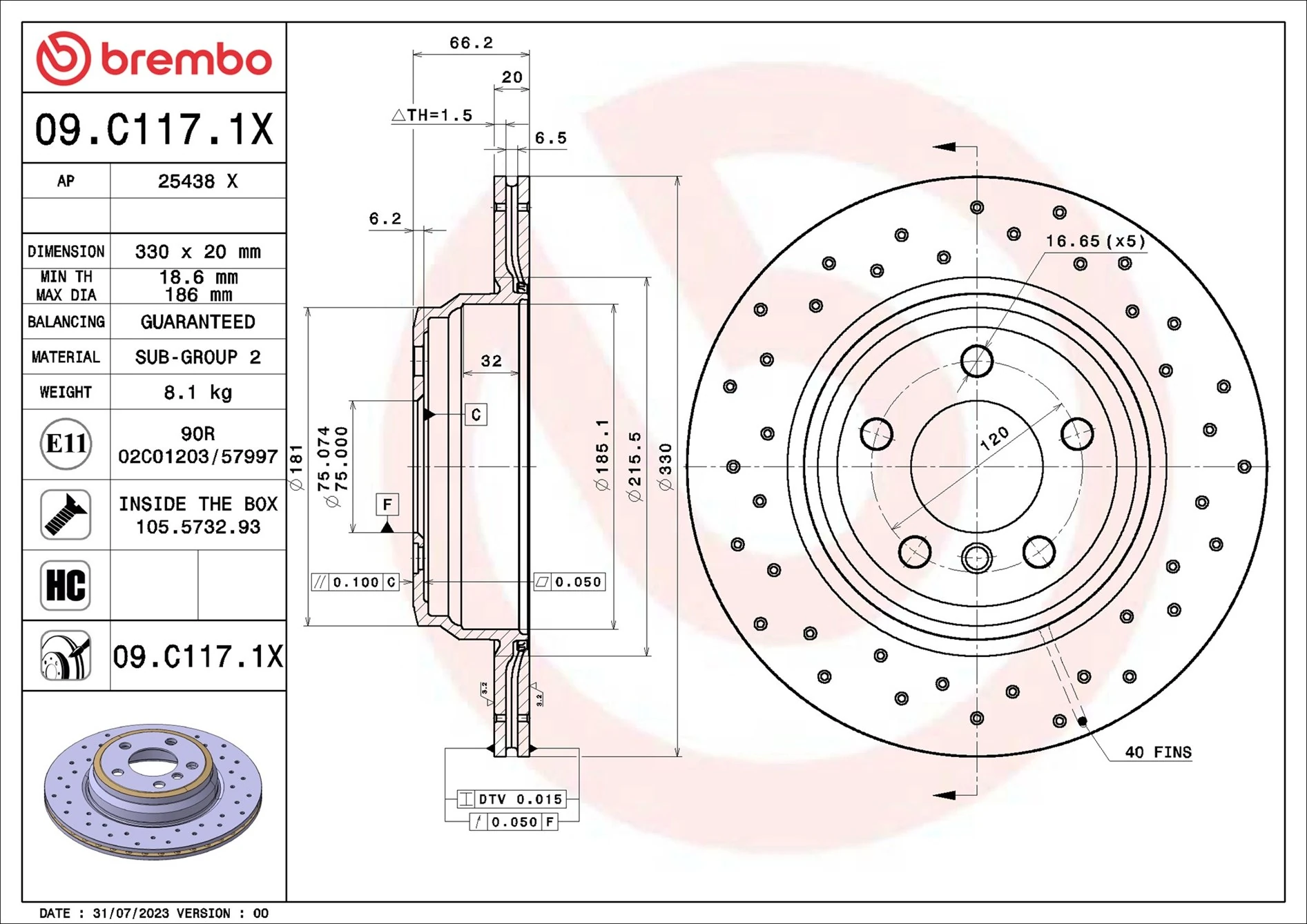 Disc frana