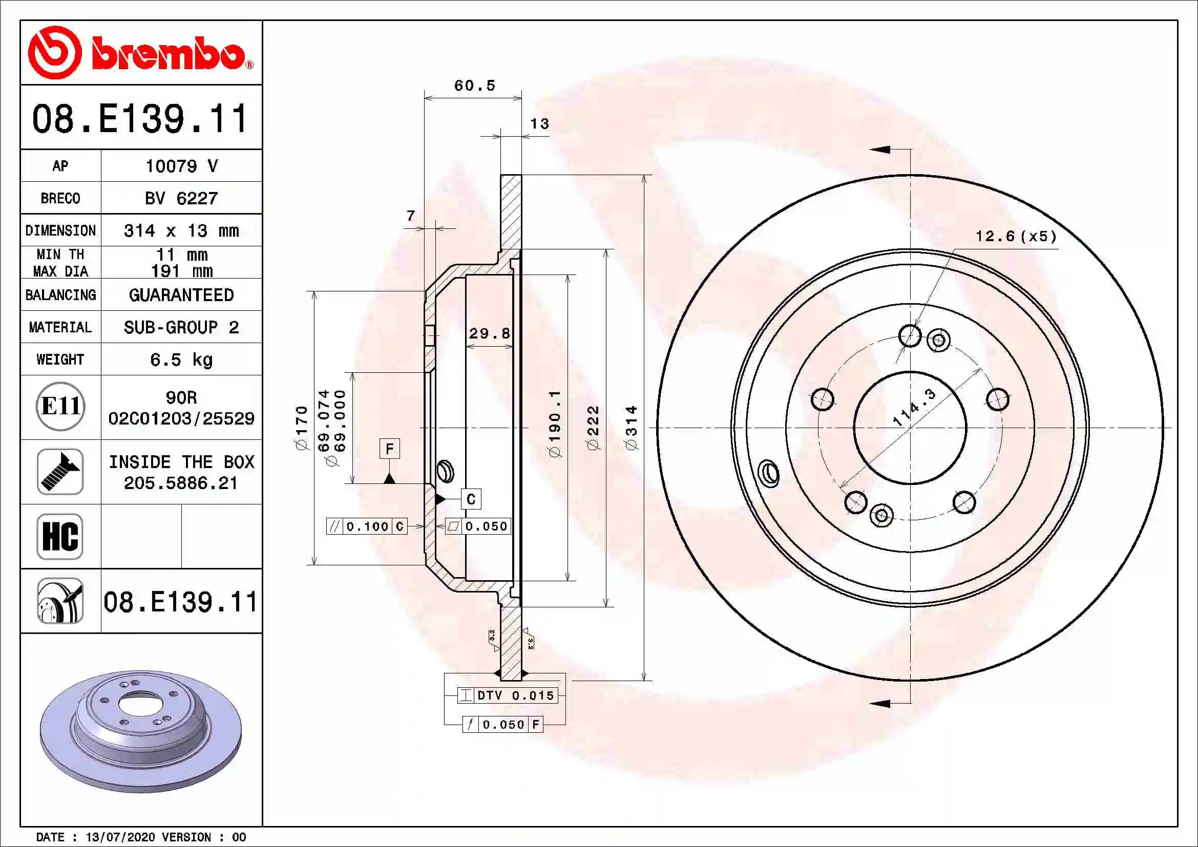 Disc frana