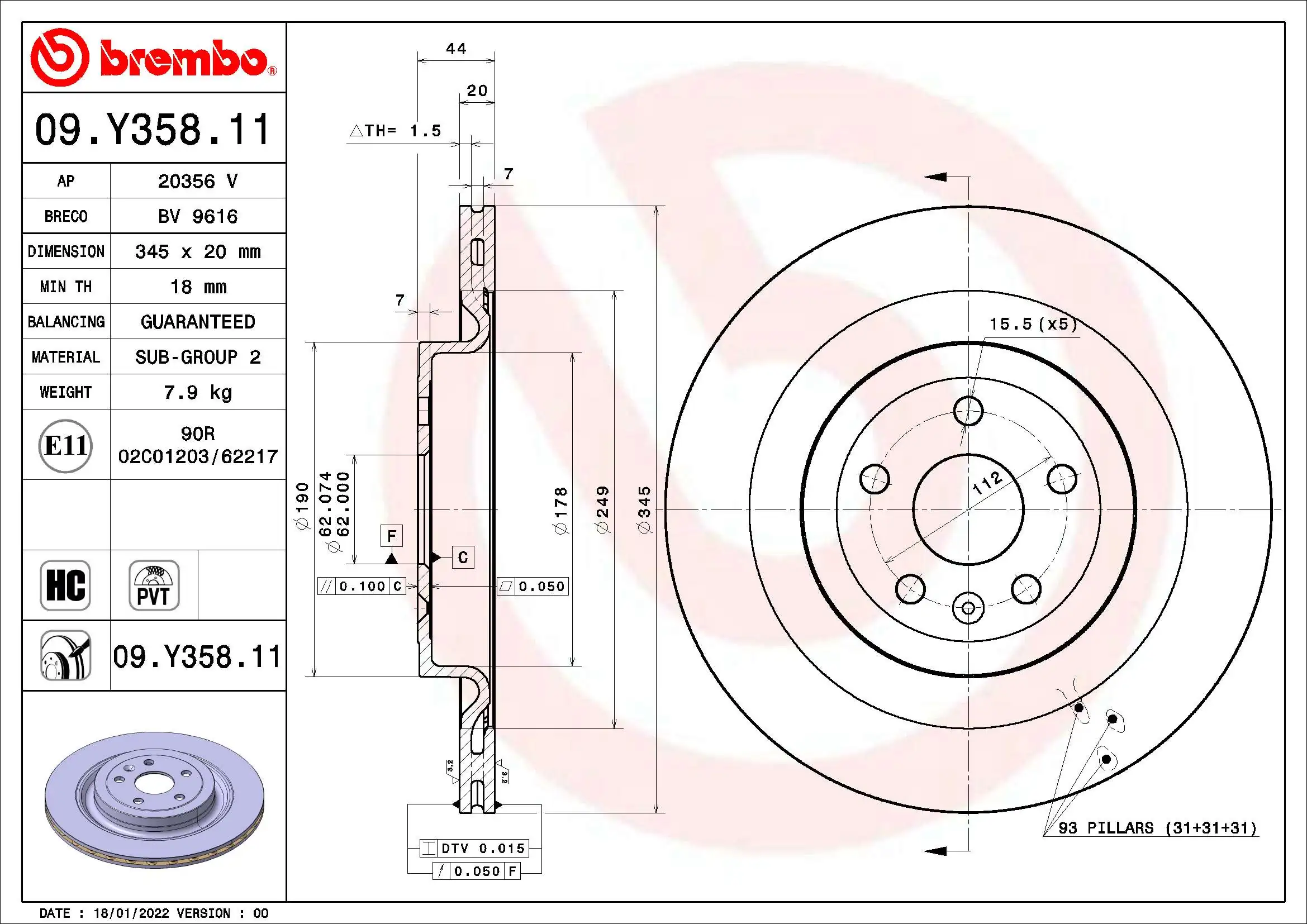 Disc frana