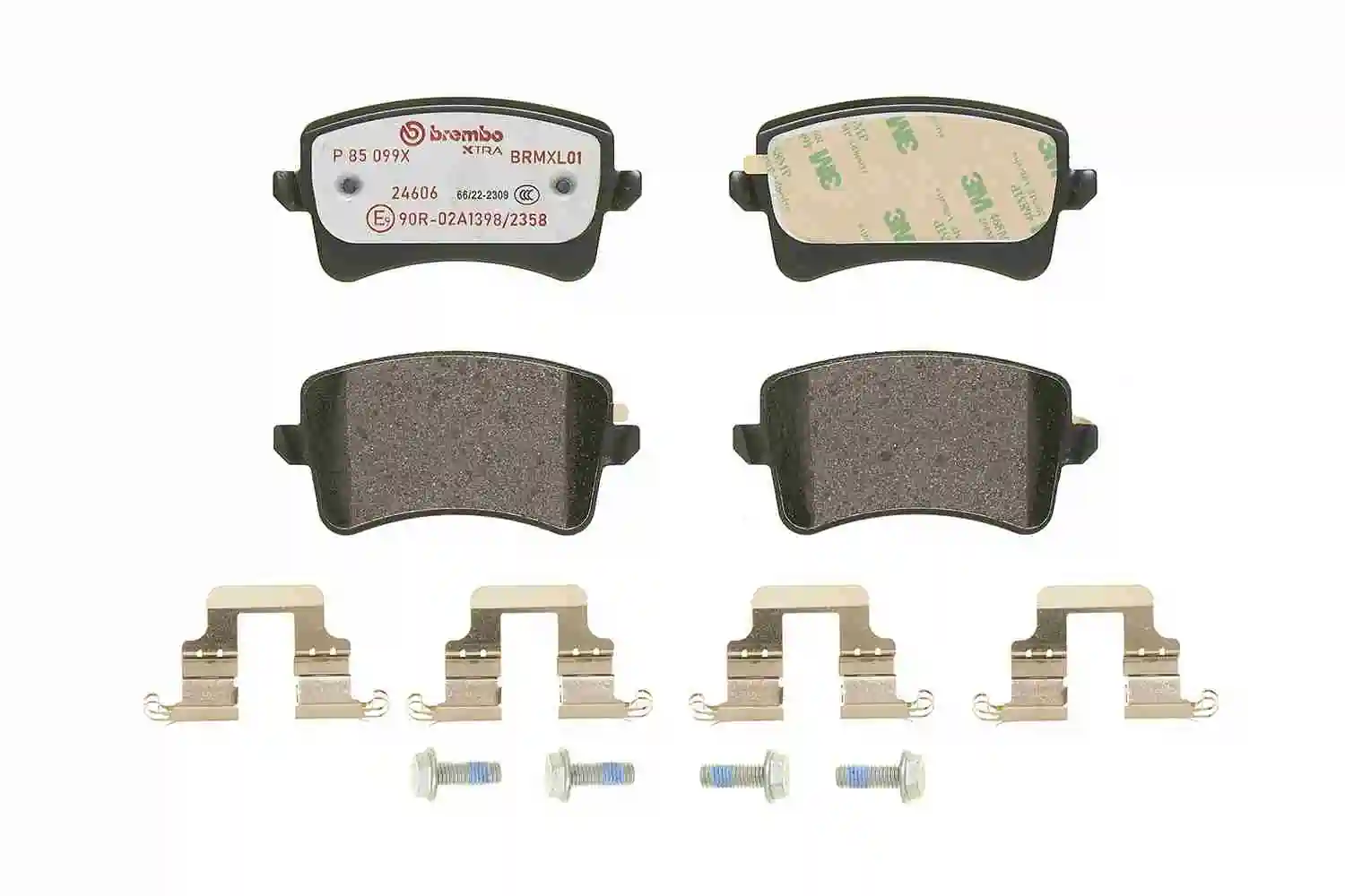 Set placute frana