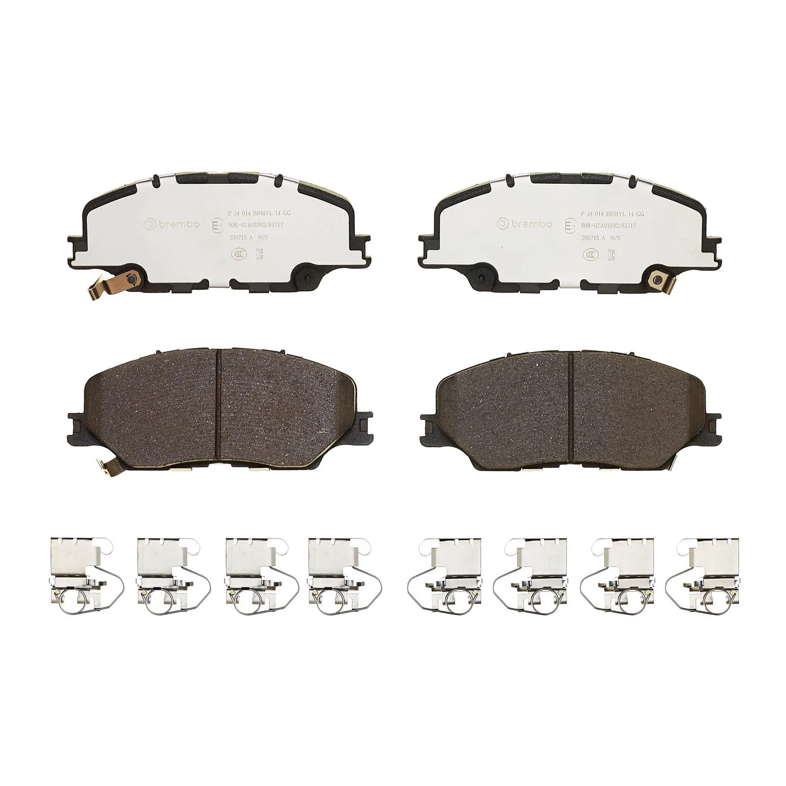 Set placute frana