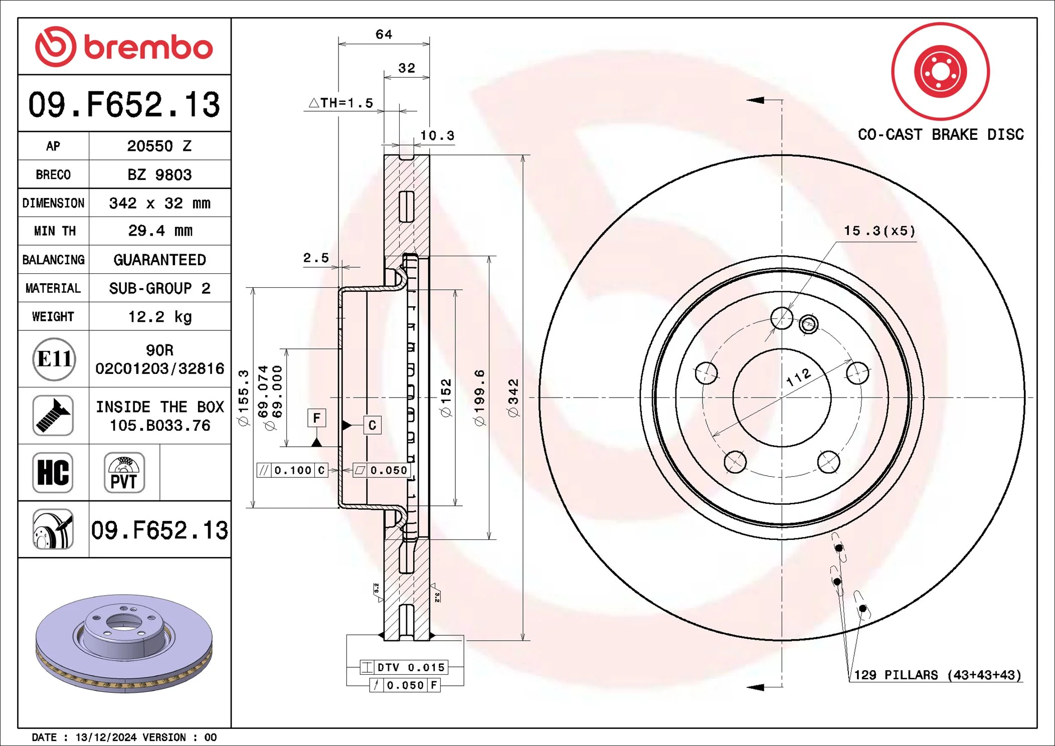 Disc frana