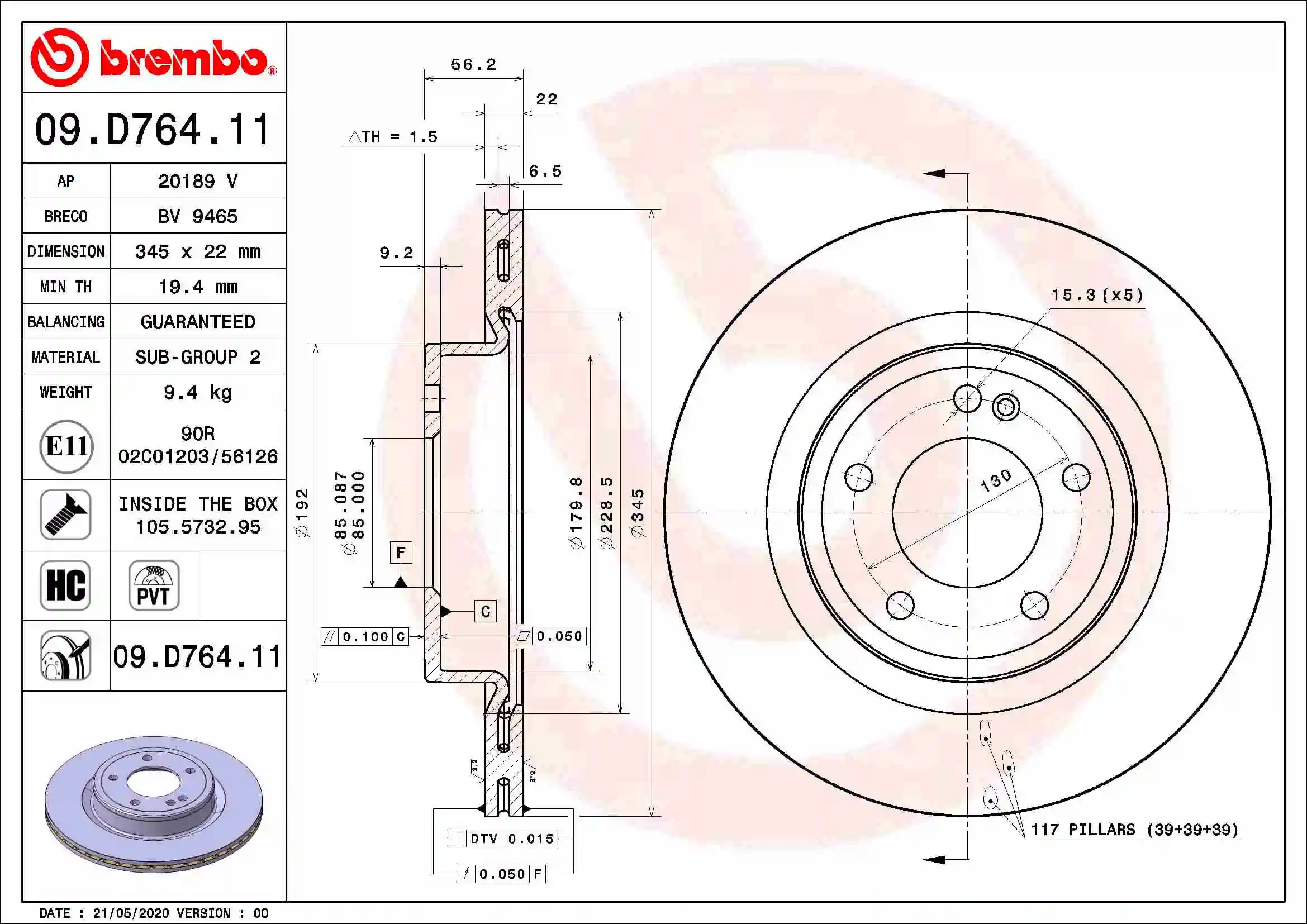 Disc frana