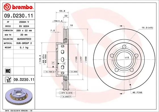 Disc frana