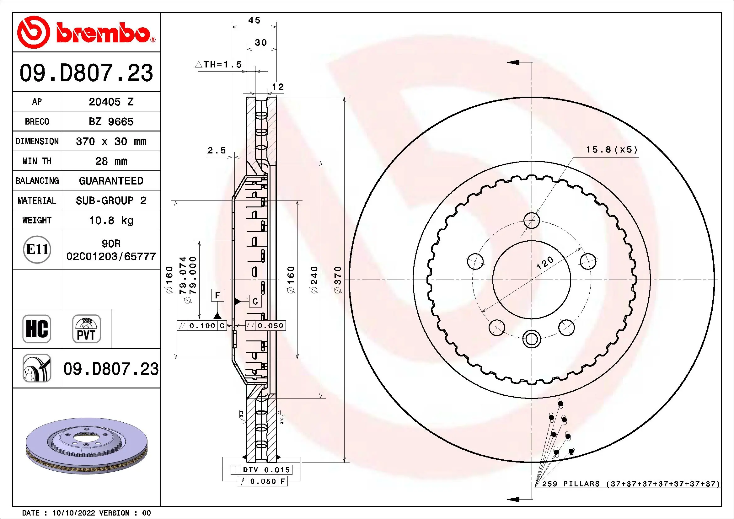 Disc frana