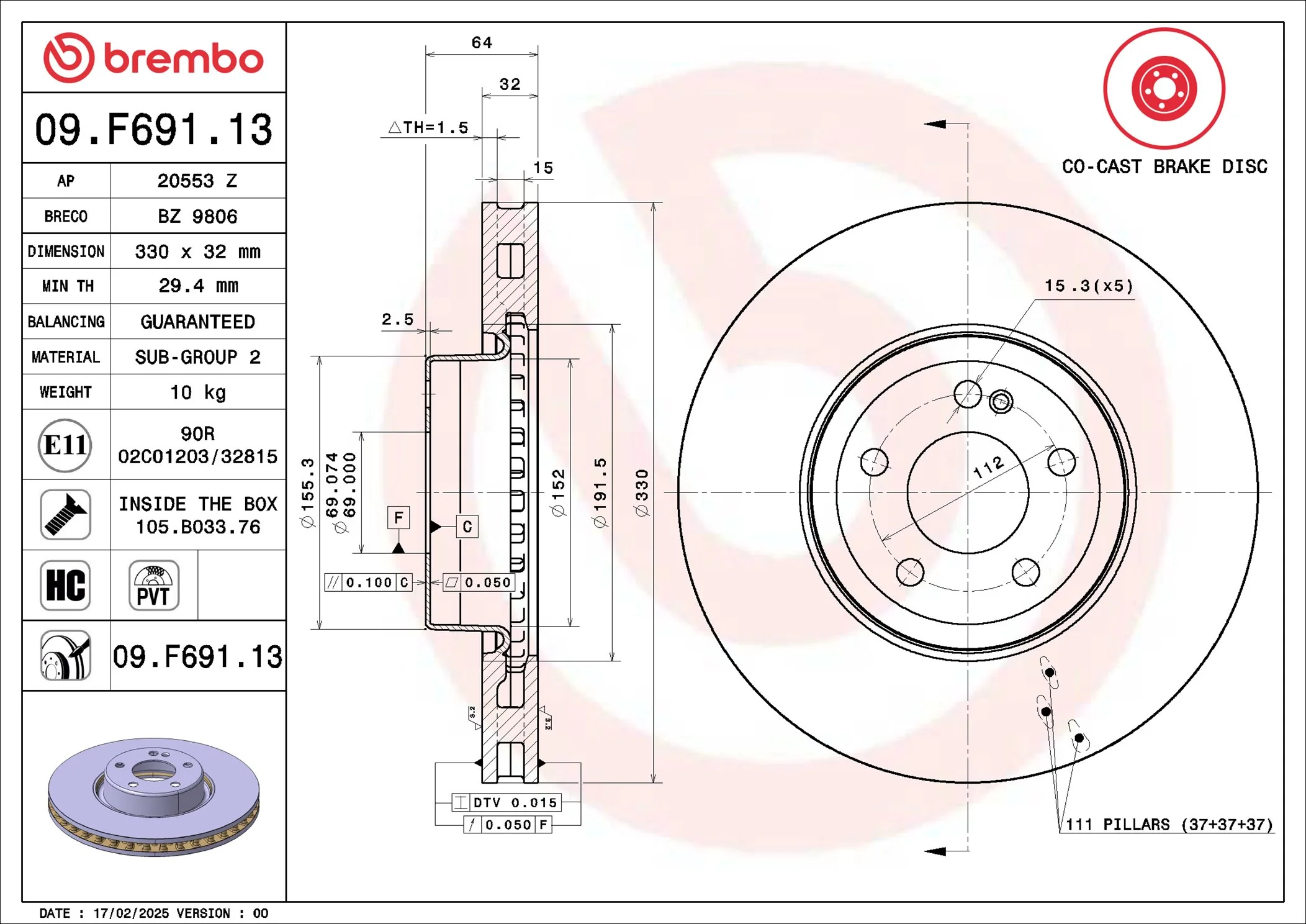 Disc frana