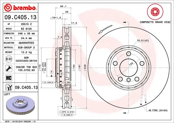 Disc frana