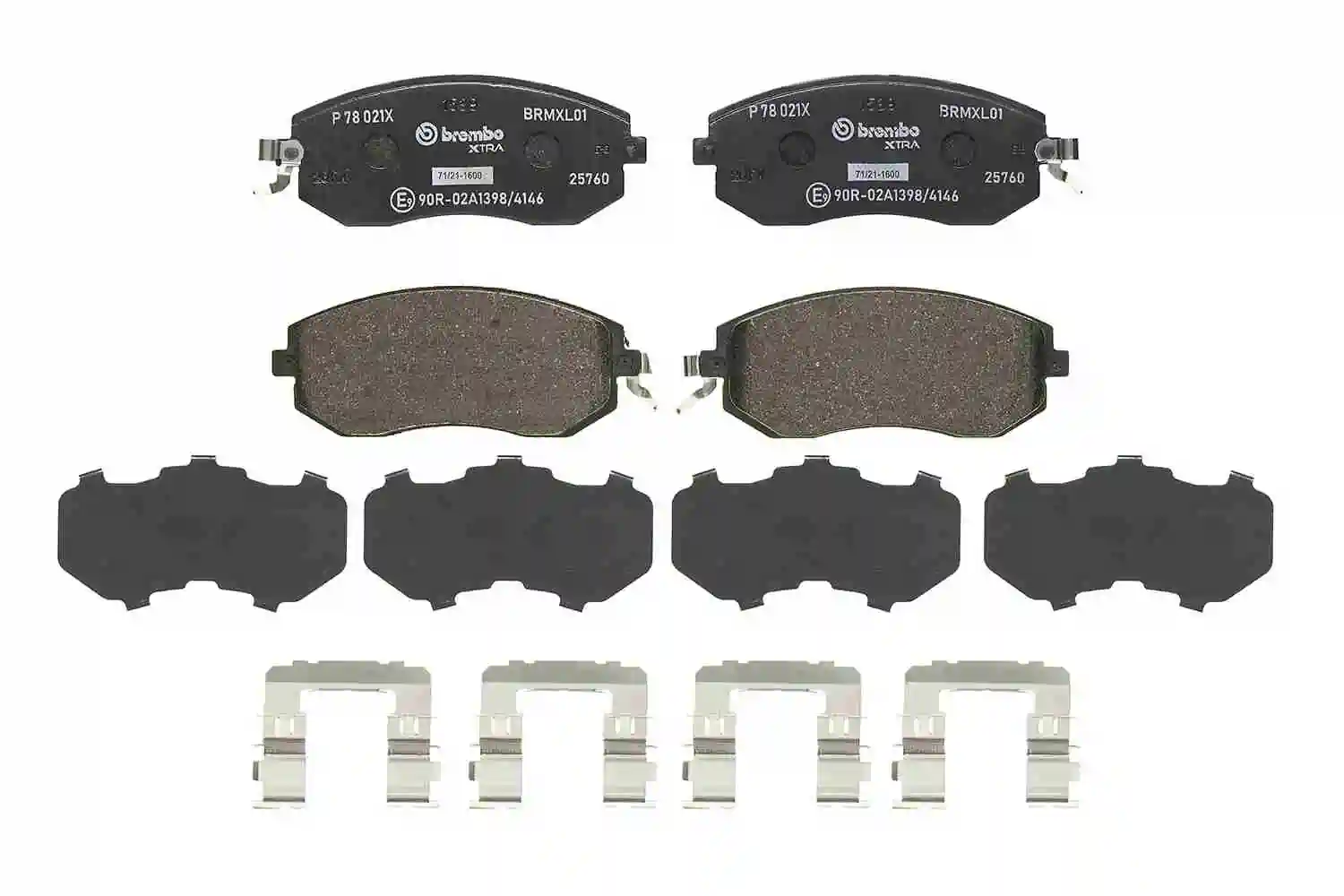 Set placute frana