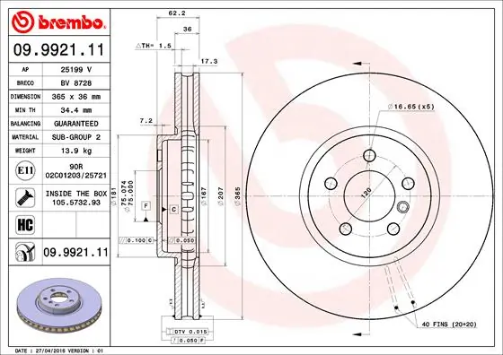 Disc frana
