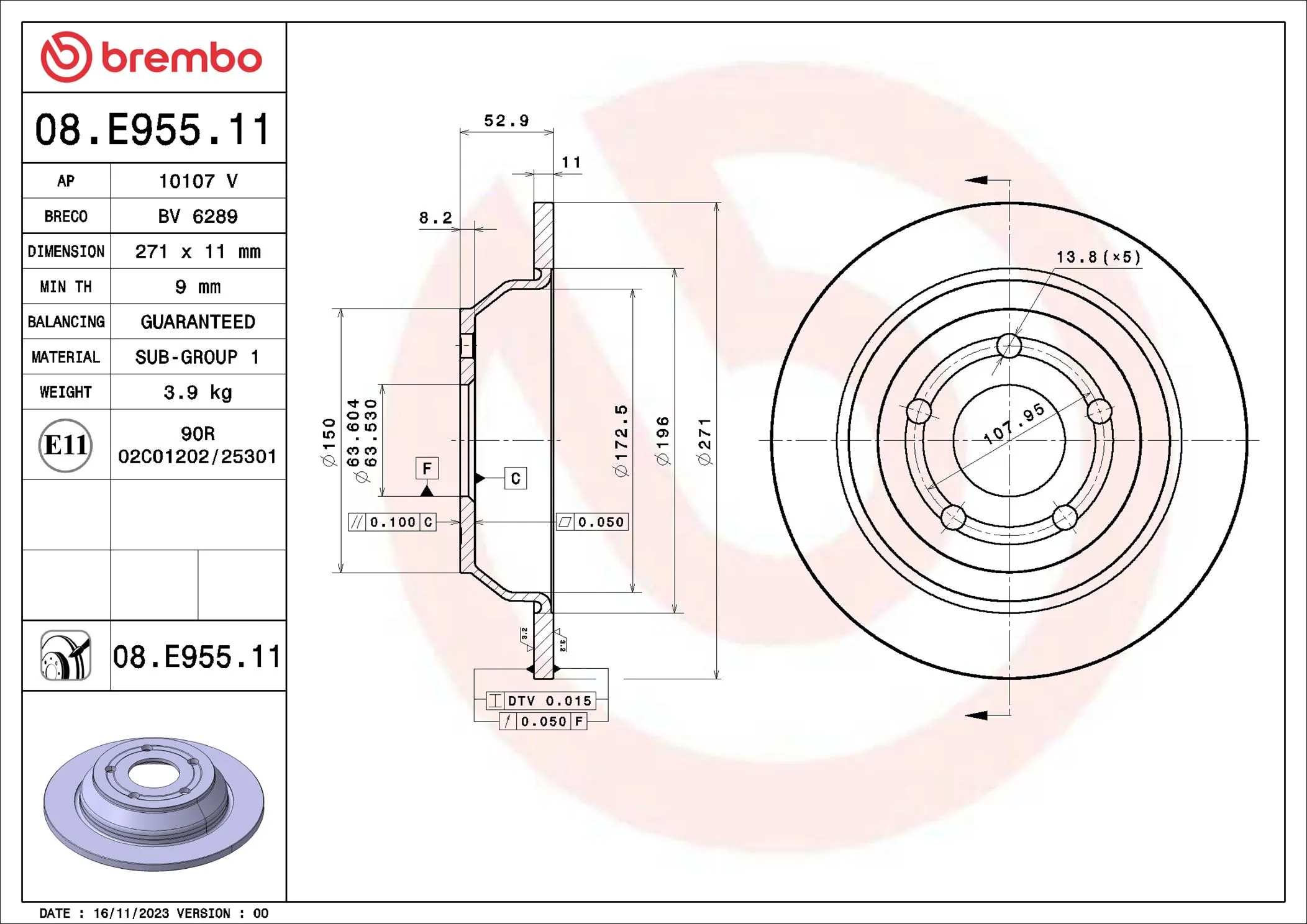 Disc frana