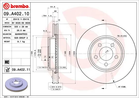 Disc frana