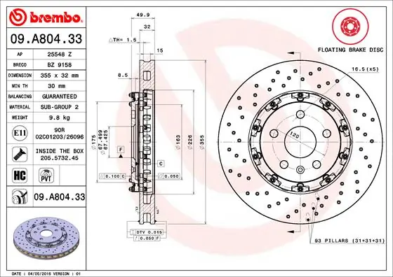 Disc frana
