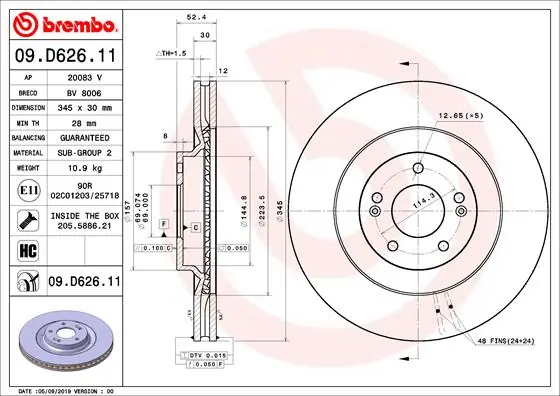 Disc frana