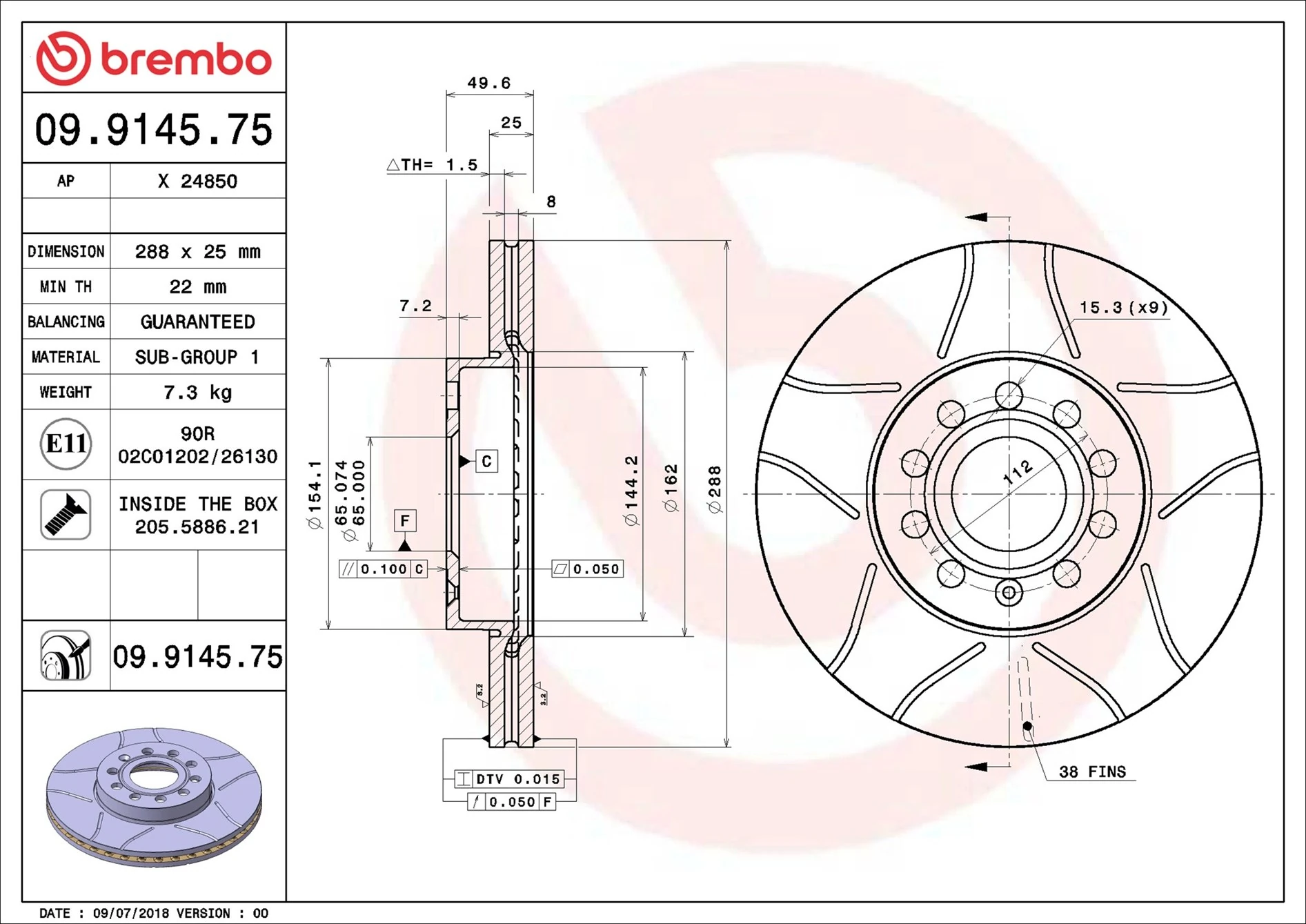 Disc frana