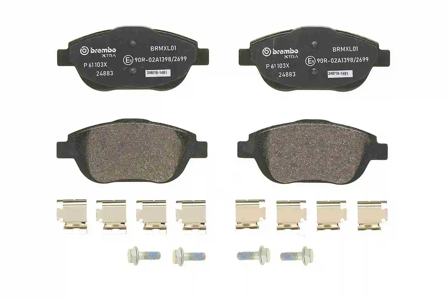 Set placute frana