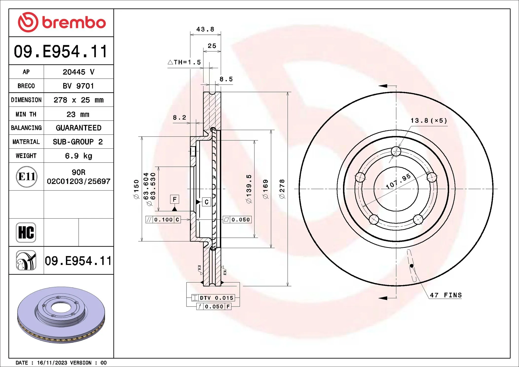 Disc frana