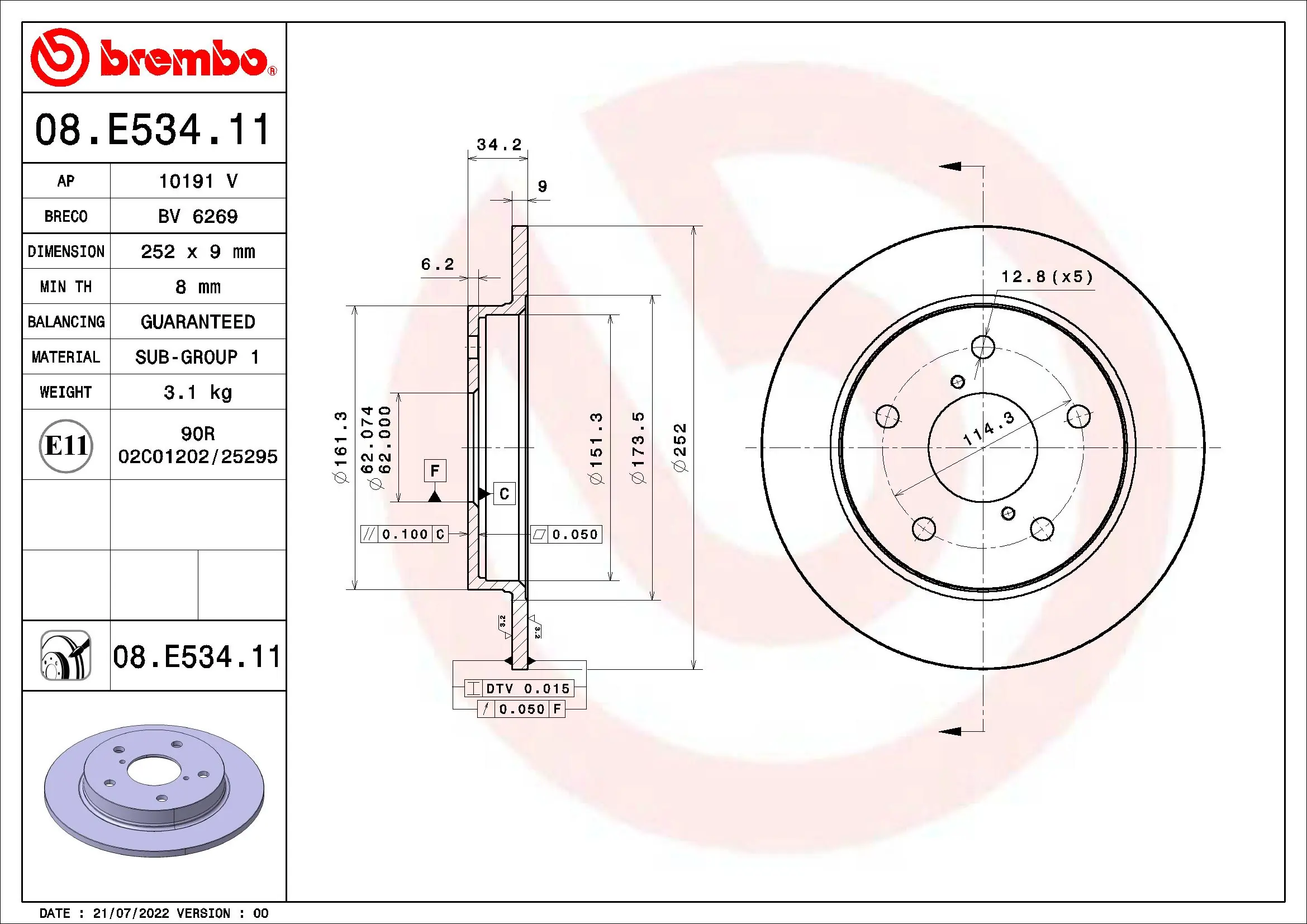 Disc frana