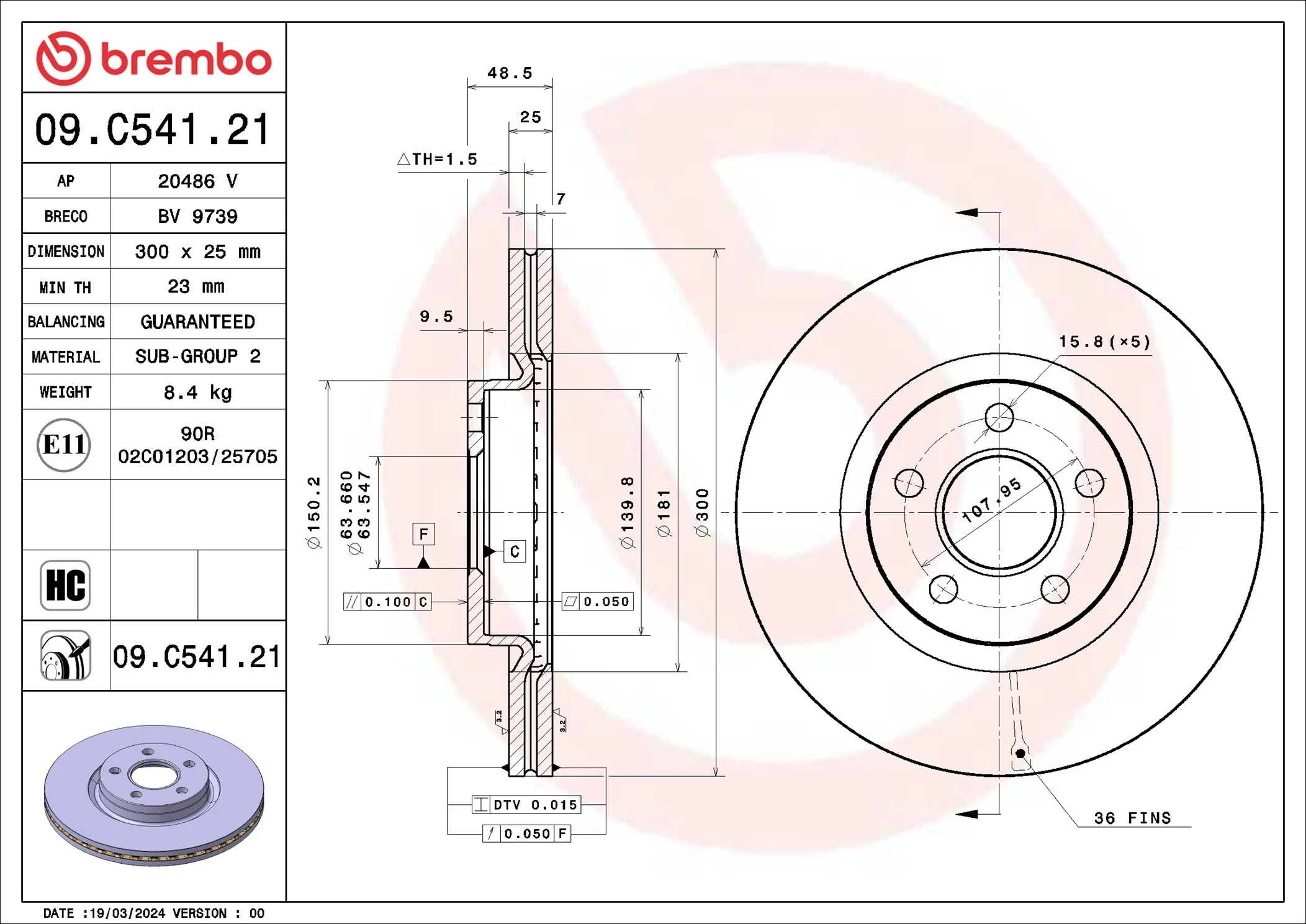 Disc frana