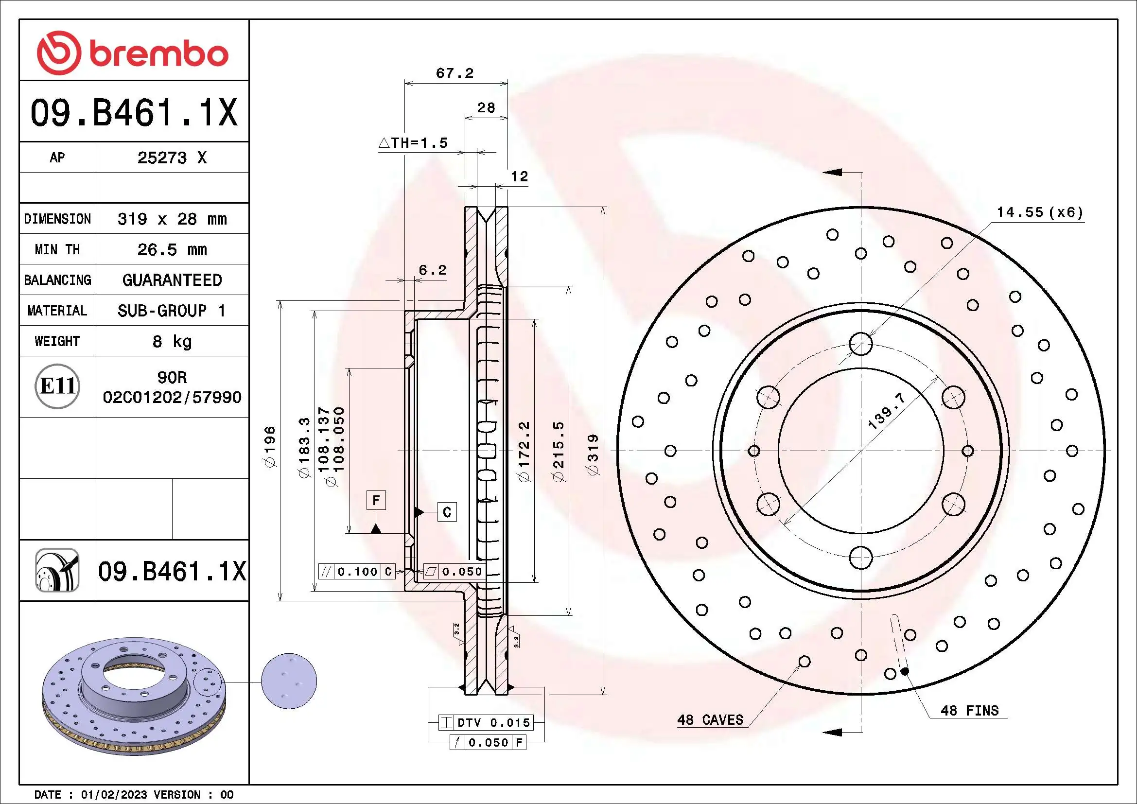 Disc frana