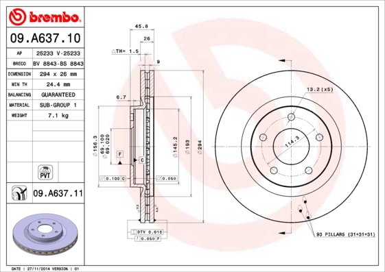 Disc frana